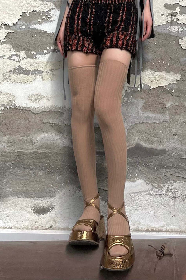 BASERANGE cotton sports over the knee socks KOK auRal